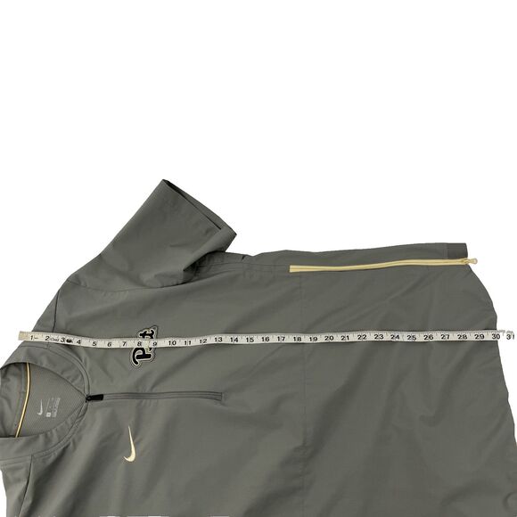 Nike Pittsburgh Panthers Team Issue Lightweight 1/4 Zip Jacket Shirt Mens Sz S - Picture 9 of 10